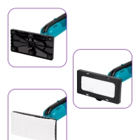 Паровая швабра с насадками КТ-1078 (2 в 1) - 1350 Вт