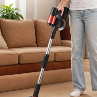 Вертикальный беспроводной пылесос КТ-5389 - 450 Вт Вертикальный беспроводной пылесос КТ-5389 - 450 Вт