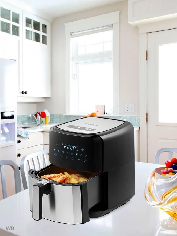 Аэрогриль электрический КТ-2239 - 4.5 л - 1700 Вт