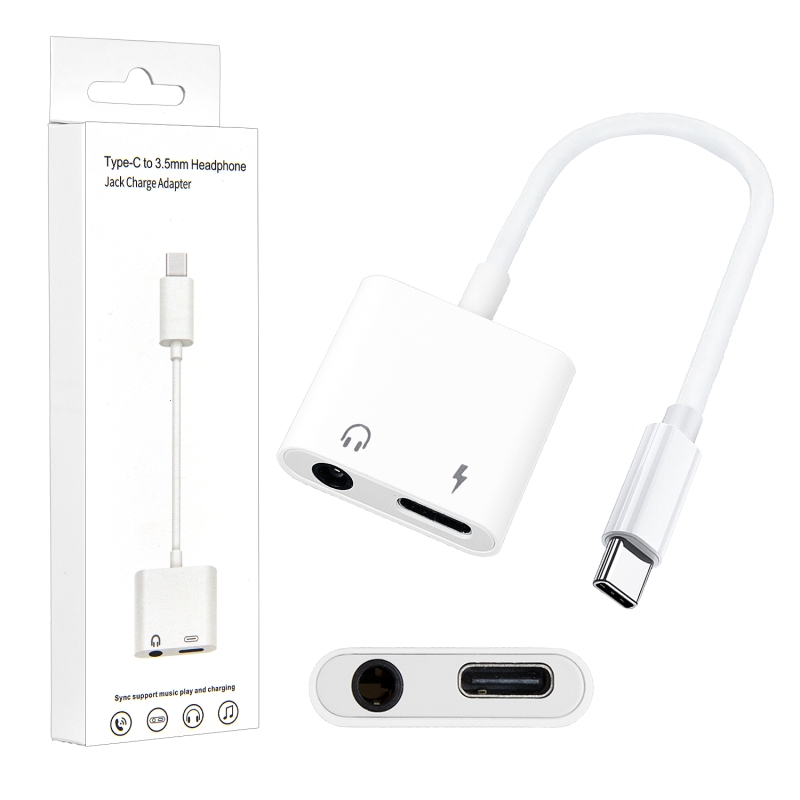Переходник Type-C на 3.5mm+Type-C