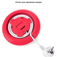 Чайник электрический металлический пластик КТ-6197 - 1.7 л Чайник электрический металлический пластик КТ-6197 - 1.7 л