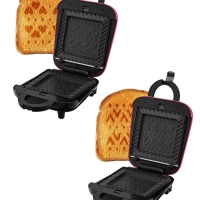 Вафельница электрическая КТ-3684 (2 в 1) - 460 Вт Вафельница электрическая КТ-3684 (2 в 1) - 460 Вт