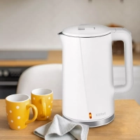 Чайник электрический металлический пластик КТ-6612 1.7 л