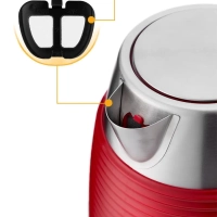 Чайник электрический металлический КТ-695 - 1.7 л