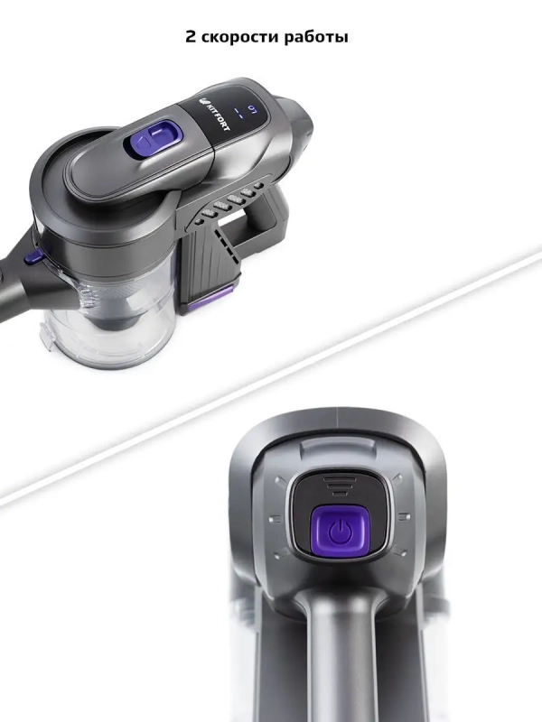 Беспроводной пылесос для дома КТ-543 - 160 Вт