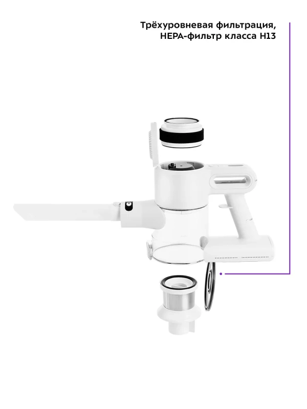 Беспроводной пылесос для дома КТ-5117 - 150 Вт