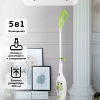 Паровая швабра с насадками КТ-1060 - 1300 Вт - 300 мл Паровая швабра с насадками КТ-1060 - 1300 Вт - 300 мл