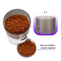 Кормушка для кошек автокормушка для собак КТ-6362 Кормушка для кошек автокормушка для собак КТ-6362