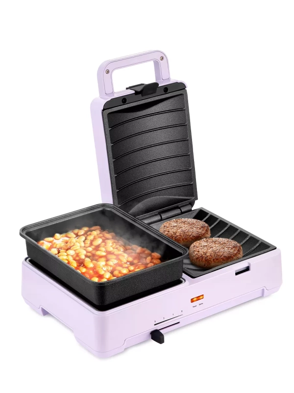 Бутербродница электрическая сендвичница КТ-6061 (2 в 1) Бутербродница электрическая сендвичница КТ-6061 (2 в 1)