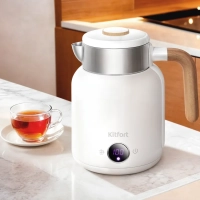 Чайник электрический с терморегулятором КТ-6724 - 1,5 л Чайник электрический с терморегулятором КТ-6724 - 1,5 л