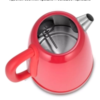 Чайник электрический металлический КТ-6665 - 1.7 л