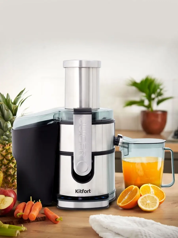 Центробежная соковыжималка электрическая КТ-1120 - 800 Вт