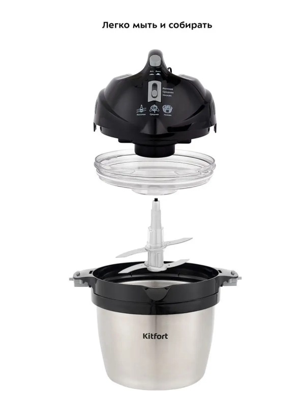 Измельчитель электрический кухонный КТ-1396 - 350 Вт