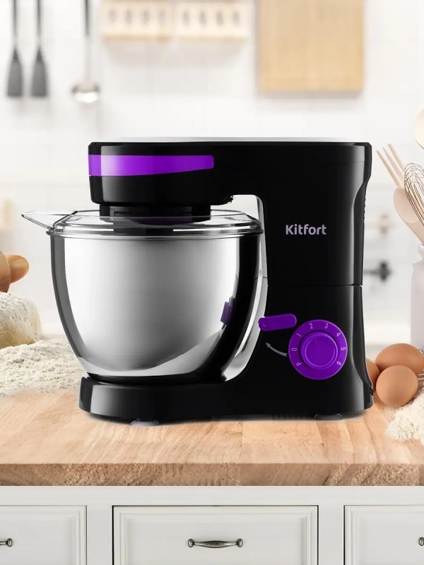 Планетарный миксер с чашей КТ-3044 - 1000 Вт - 4 л Планетарный миксер с чашей КТ-3044 - 1000 Вт - 4 л