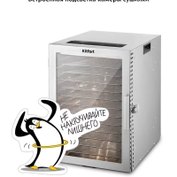 Сушилка для овощей и фруктов КТ-4905 - 800 Вт