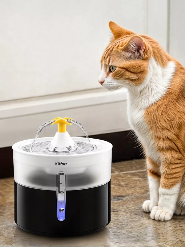 Поилка для кошек автоматическая фонтанчик КТ-6243