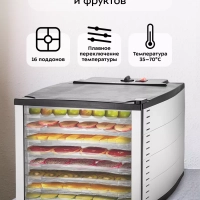 Сушилка для овощей и фруктов КТ-1970 - 800 Вт