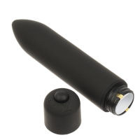 Вибратор Оки-Чпоки, вибропуля, IP65, ABS пластик, Soft силикон 10 режимов, 9 см, черный