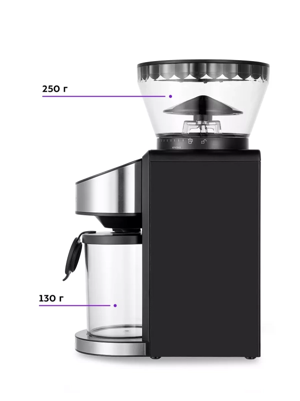 Кофемолка электрическая жерновая КТ-7168 - 200 Вт Кофемолка электрическая жерновая КТ-7168 - 200 Вт