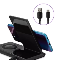 Беспроводная зарядная станция КТ-3370 - 15 Вт