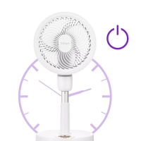 Беспроводной вентилятор настольный КТ-423 (2 в 1) 10 Вт