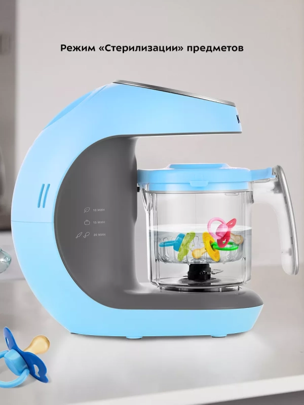 Пароварка-блендер для детского питания КТ-2322 - 300 Вт