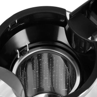 Чайник электрический стеклянный с подсветкой КТ-6639 (2 в 1)