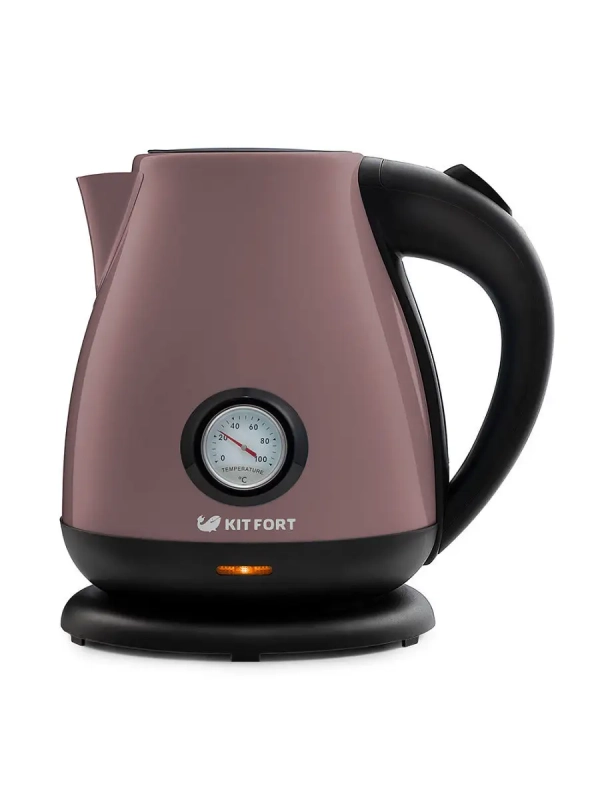 Чайник электрический металлический КТ-642 - 1.7 л