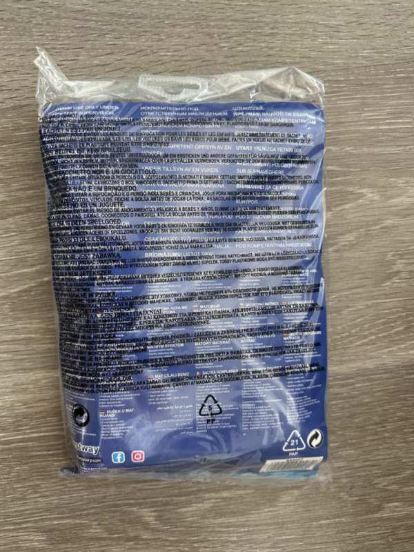 Матрас для плавания, 183 х 69 см, цвет синий