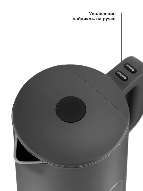 Чайник электрический металлический пластик КТ-6115 - 1.5 л Чайник электрический металлический пластик КТ-6115 - 1.5 л