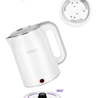 Чайник электрический металлический КТ-6643 - 1.8 л