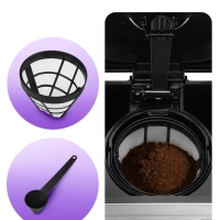 Кофеварка капельная электрическая КТ-7263 - 1000 Вт Кофеварка капельная электрическая КТ-7263 - 1000 Вт