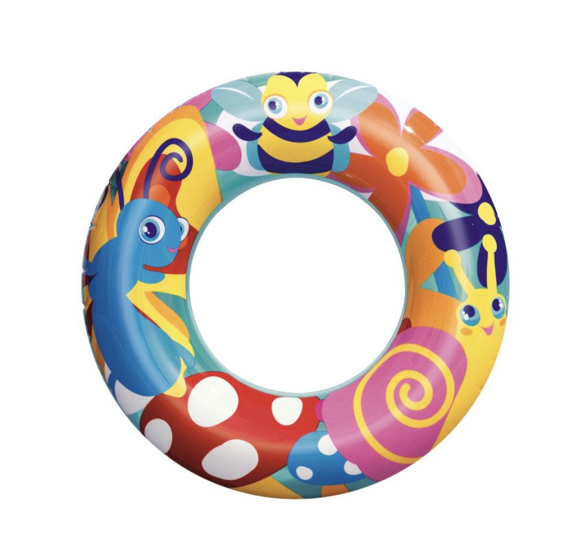 Круг надувной для плавания &laquo;Морской мир&raquo;, d=56 см, насекомые