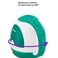 Чайник электрический маленький КТ-6607 - 1 л