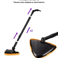 Пароочиститель для дома для уборки КТ-9158 - 1300 Вт