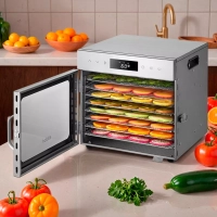 Сушилка для овощей и фруктов электрическая КТ-4922 - 400 Вт Сушилка для овощей и фруктов электрическая КТ-4922 - 400 Вт