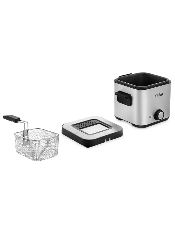 Фритюрница электрическая КТ-4075 - 800-900 Вт