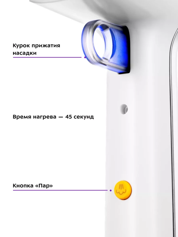 Ручной отпариватель для одежды КТ-9172 - 1100 Вт