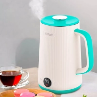 Чайник электрический металлический пластик КТ-6197 - 1.7 л