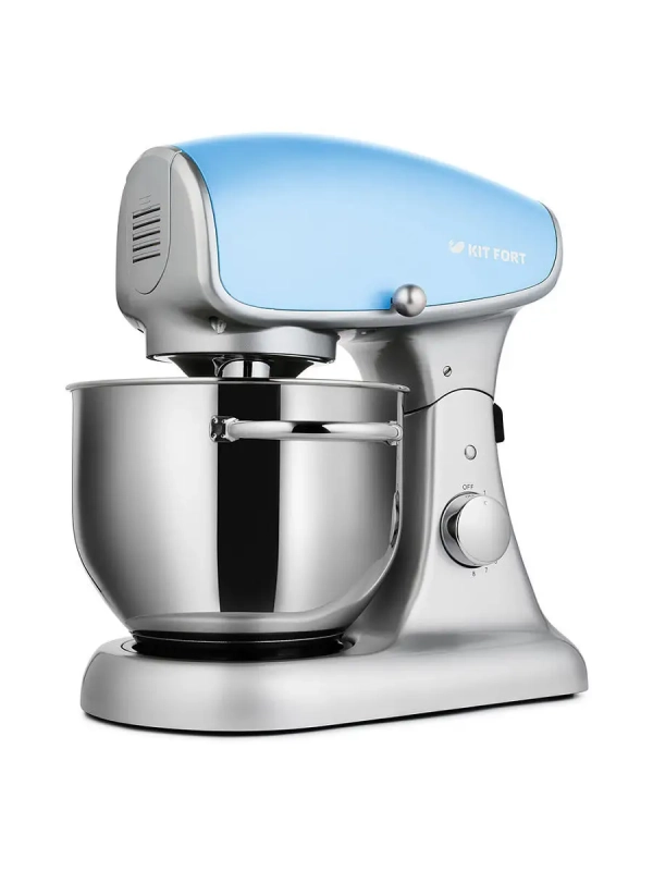 Цельнометаллический планетарный миксер с чашей КТ-1336 - 5 л Цельнометаллический планетарный миксер с чашей КТ-1336 - 5 л