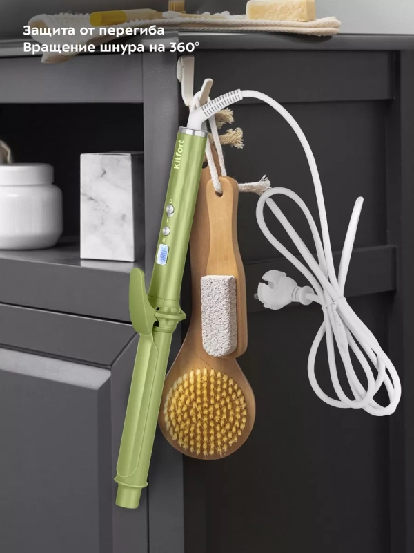 Плойка для локонов волос КТ-3251 - 72 Вт Плойка для локонов волос КТ-3251 - 72 Вт