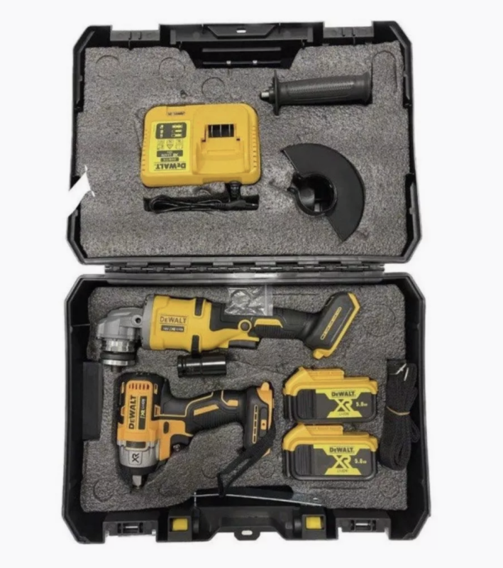 Набор инструментов Гайковерт + Болгарка DeWALT