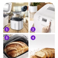 Хлебопечь с замесом теста КТ-311 - 550 Вт - 3.1 л Хлебопечь с замесом теста КТ-311 - 550 Вт - 3.1 л