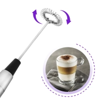 Капучинатор ручной на батарейках венчик для взбивания КТ-721 Капучинатор ручной на батарейках венчик для взбивания КТ-721