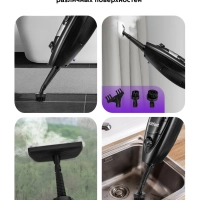 Паровая швабра с насадками КТ-1061 (2 в 1) - 1300 Вт Паровая швабра с насадками КТ-1061 (2 в 1) - 1300 Вт