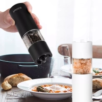 Мельница для специй электрическая для соли и перца КТ-6009