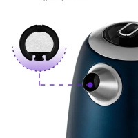 Чайник электрический металлический КТ-6121 - 1.7 л Чайник электрический металлический КТ-6121 - 1.7 л