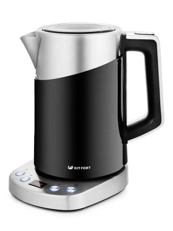 Чайник электрический металлический КТ-660 - 1.7 л