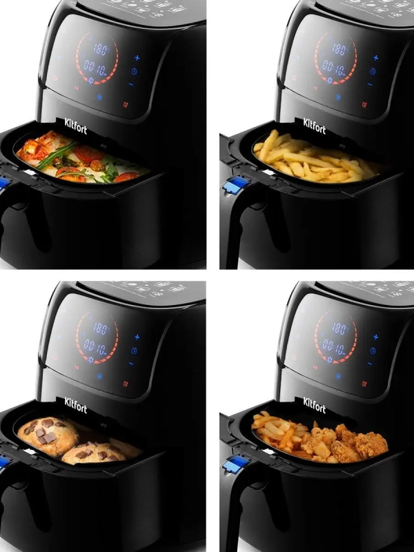 Аэрогриль электрический КТ-2210 - 3 л - 1400 Вт