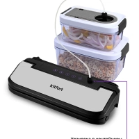 Вакууматор КТ-1516 вакуумный упаковщик для продуктов 150 Вт Вакууматор КТ-1516 вакуумный упаковщик для продуктов 150 Вт